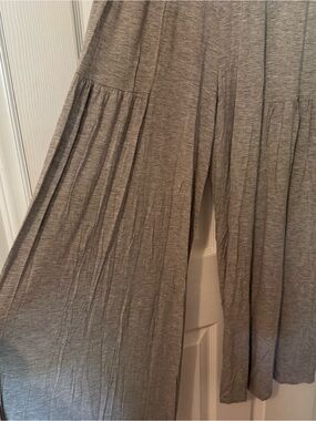 eesome Light Grey Jersey Knit Pants